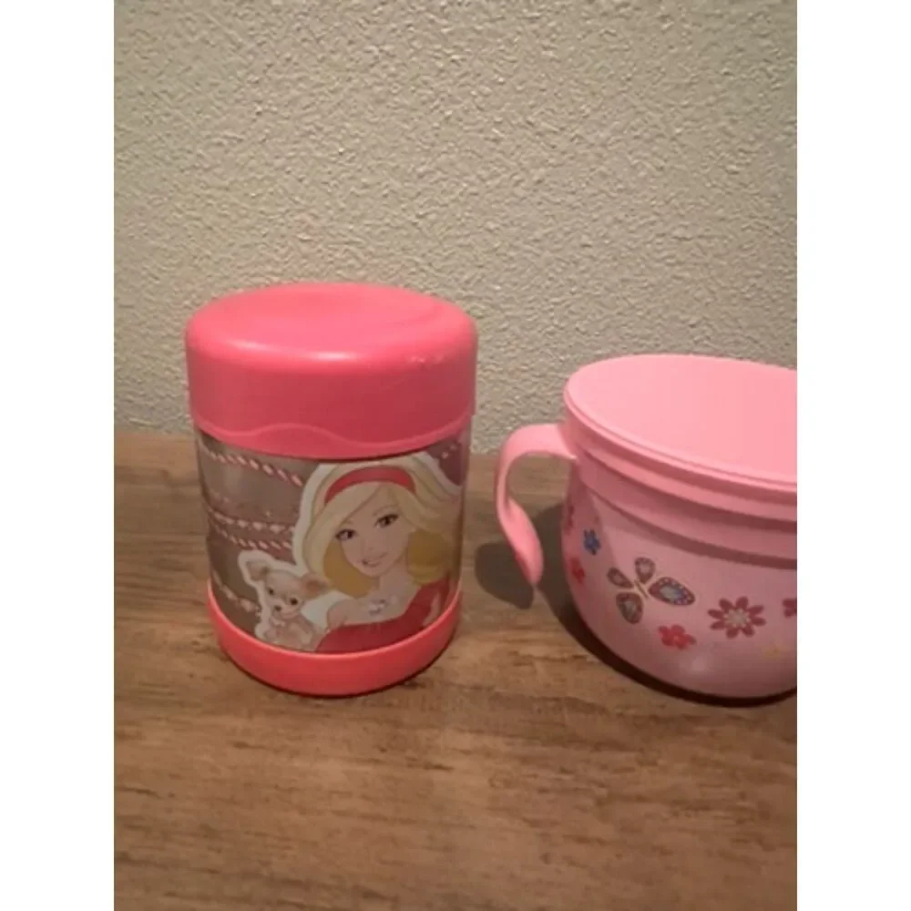Thermos - Barbie & Blue Lot with Gobble N Go Cup